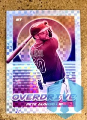 2021 Panini Chronicles Overdrive Baseball Building Blocks Pete Alonso #22 Mets